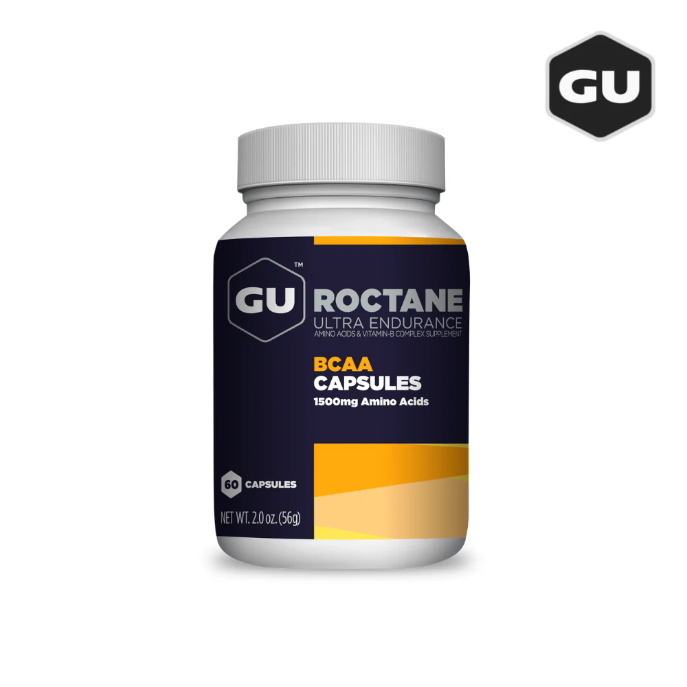GU Roctane BCAA 60 Capsules - Expiry Date: October 2025