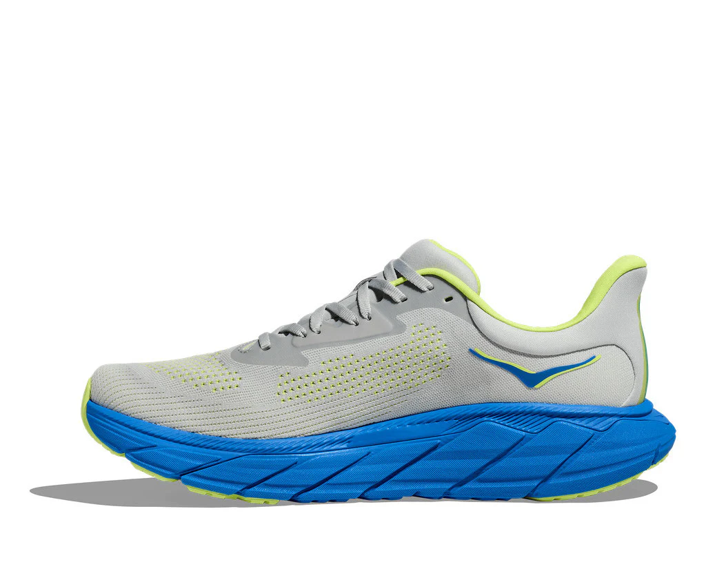 HOKA Men Arahi 7 Wide - Stardust / Electric Cobalt - Image 6