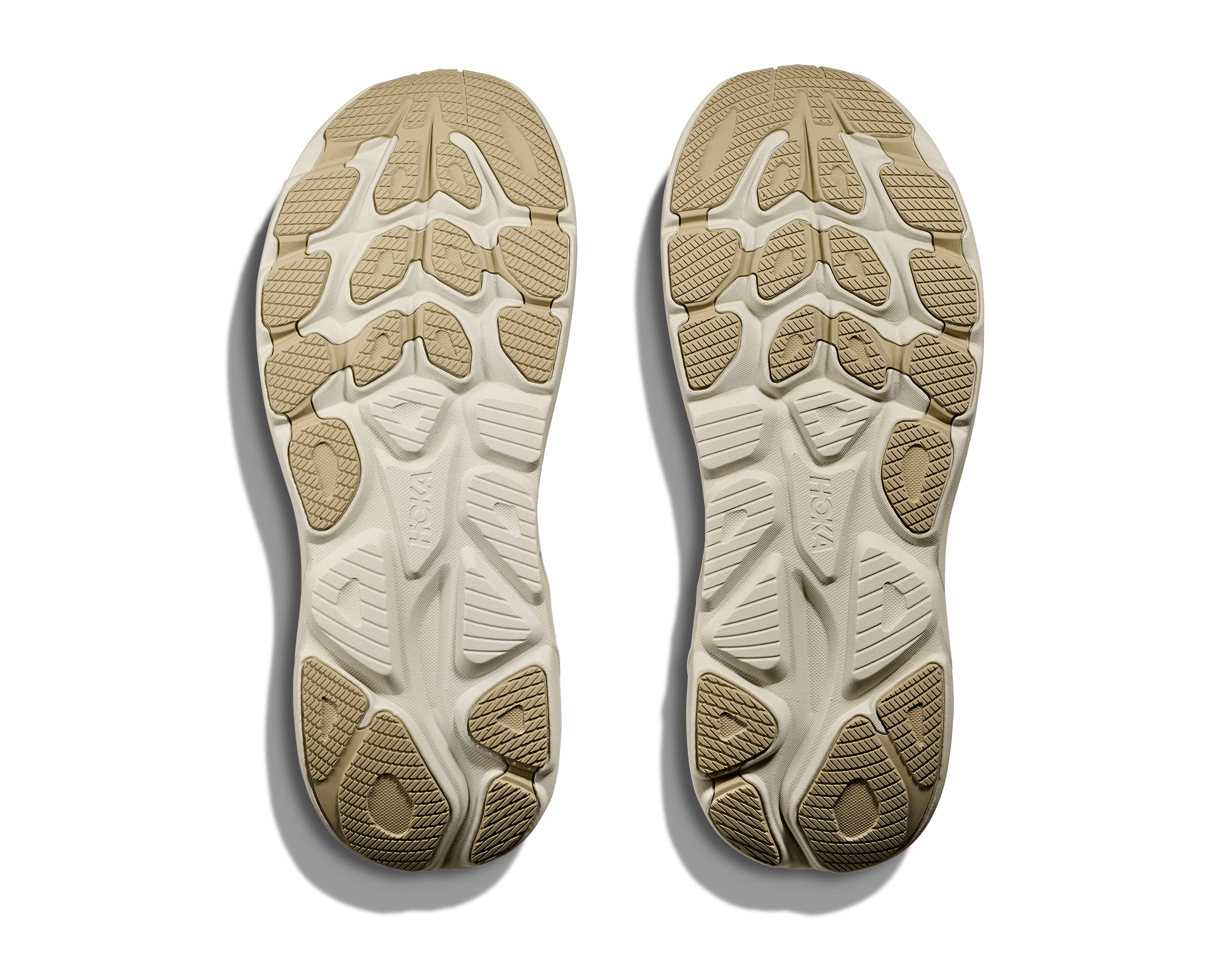 HOKA Men Clifton 10 Wide - Fern / Truffle Salt - Image 4