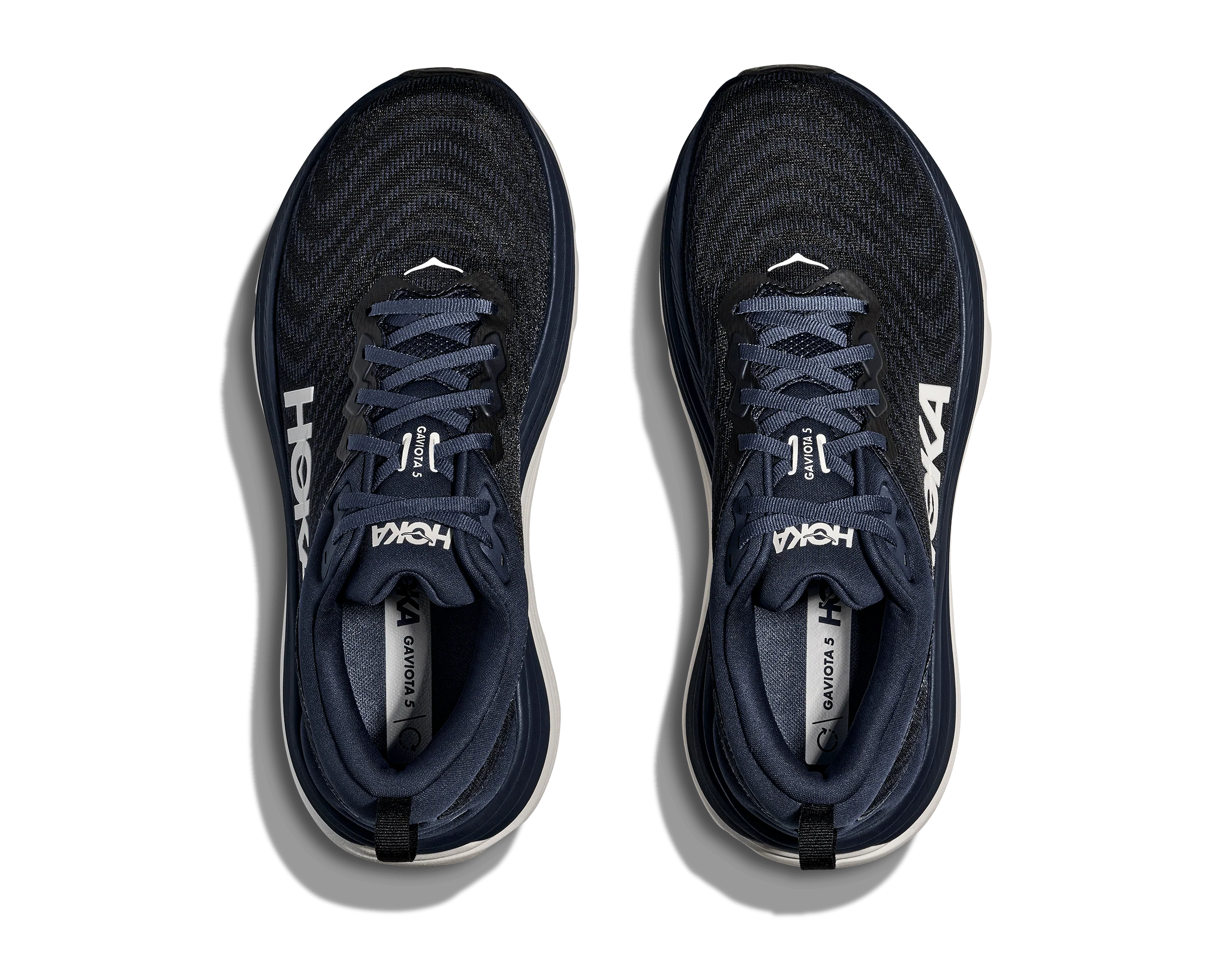 HOKA Men Gaviota 5 Wide - Varsity Navy / White - Image 3