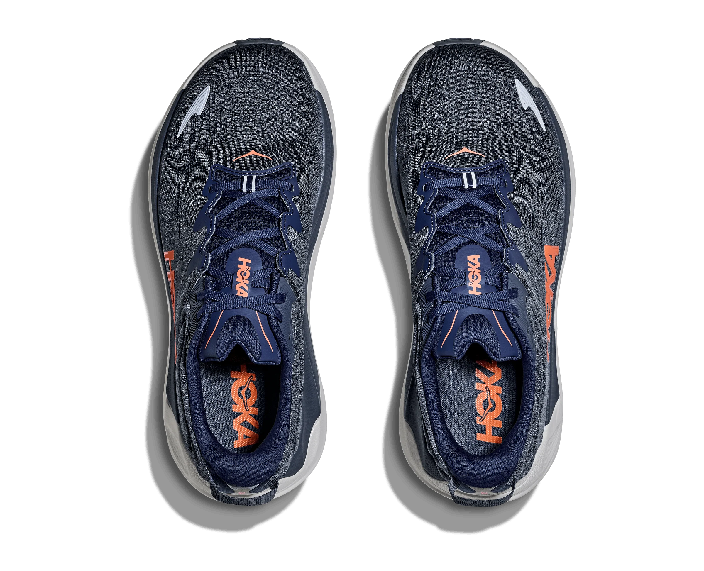 HOKA Men Gaviota 6 Wide - Midnight Blue / Faded Navy - Image 3