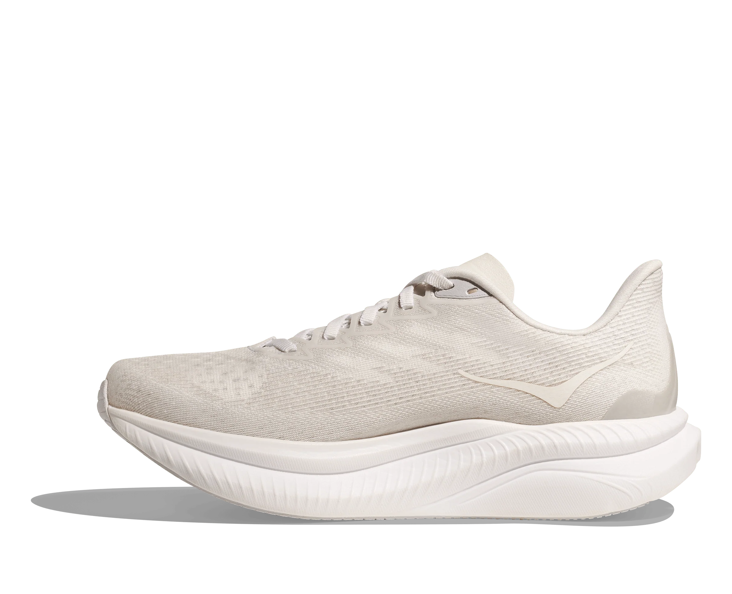 HOKA Men Mach 6 Wide - White / White - Image 6