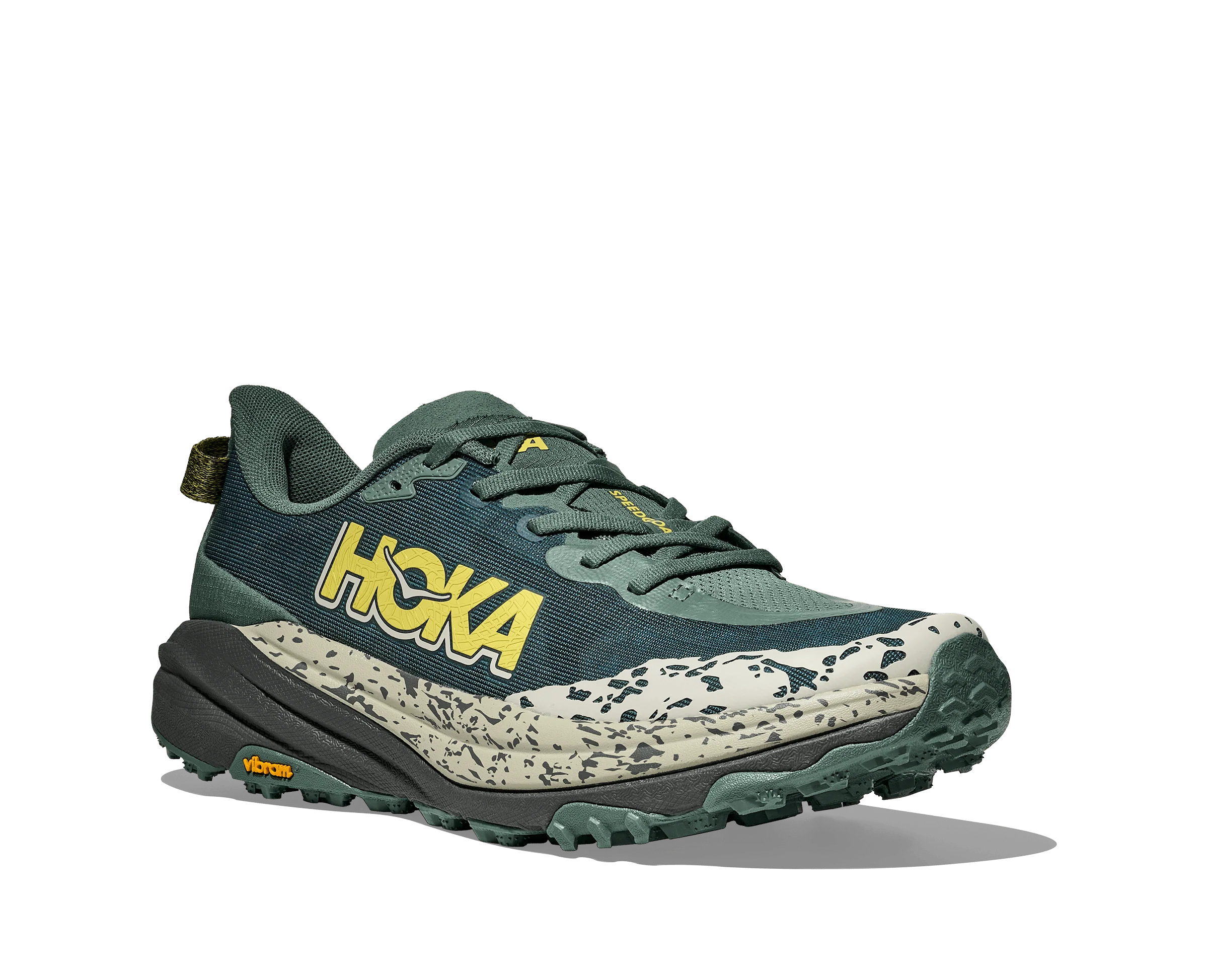 HOKA Men Speedgoat 6 Wide - Fern / Asphalt Grey - Image 2