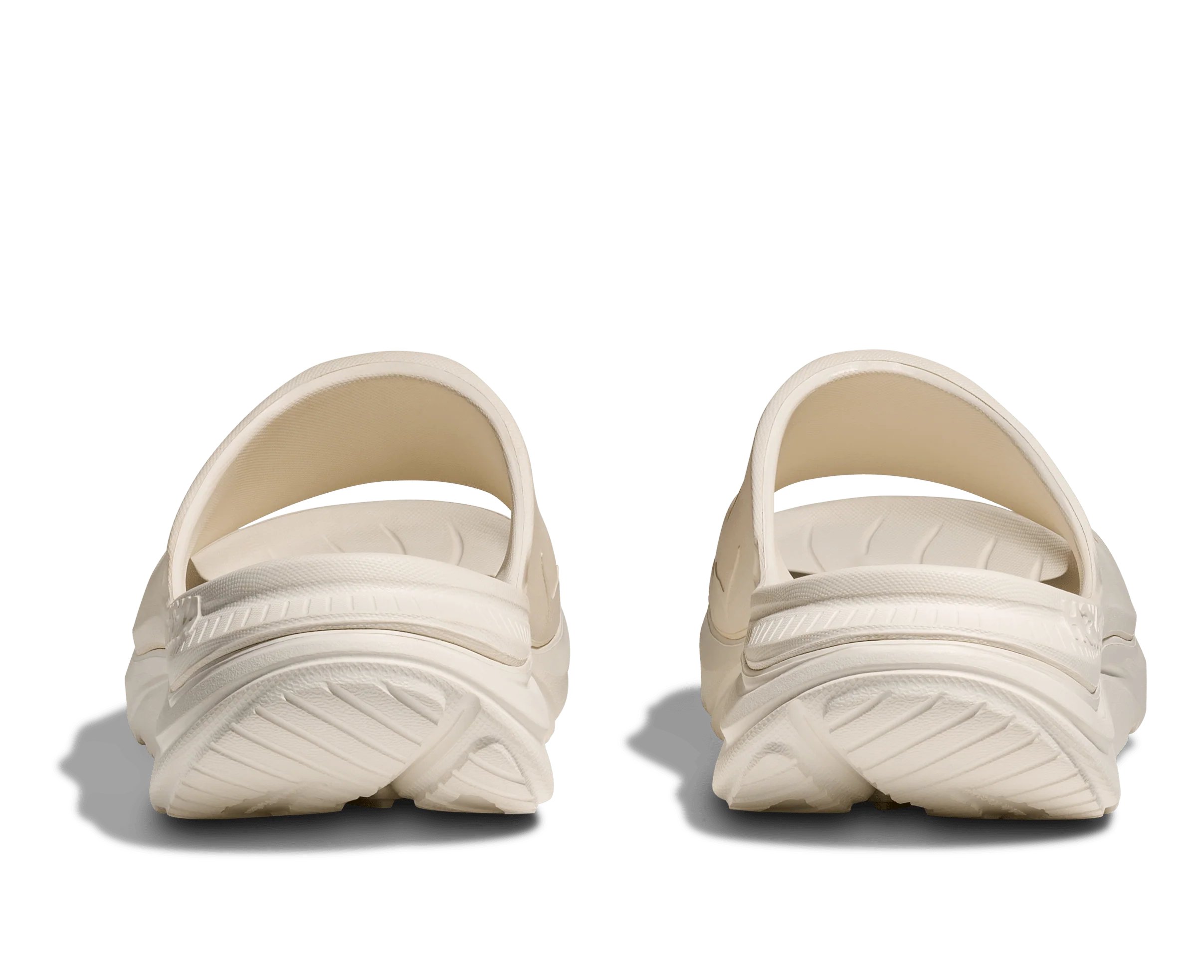 HOKA Unisex Ora Athletic Slide - Frost / Lava - Image 4