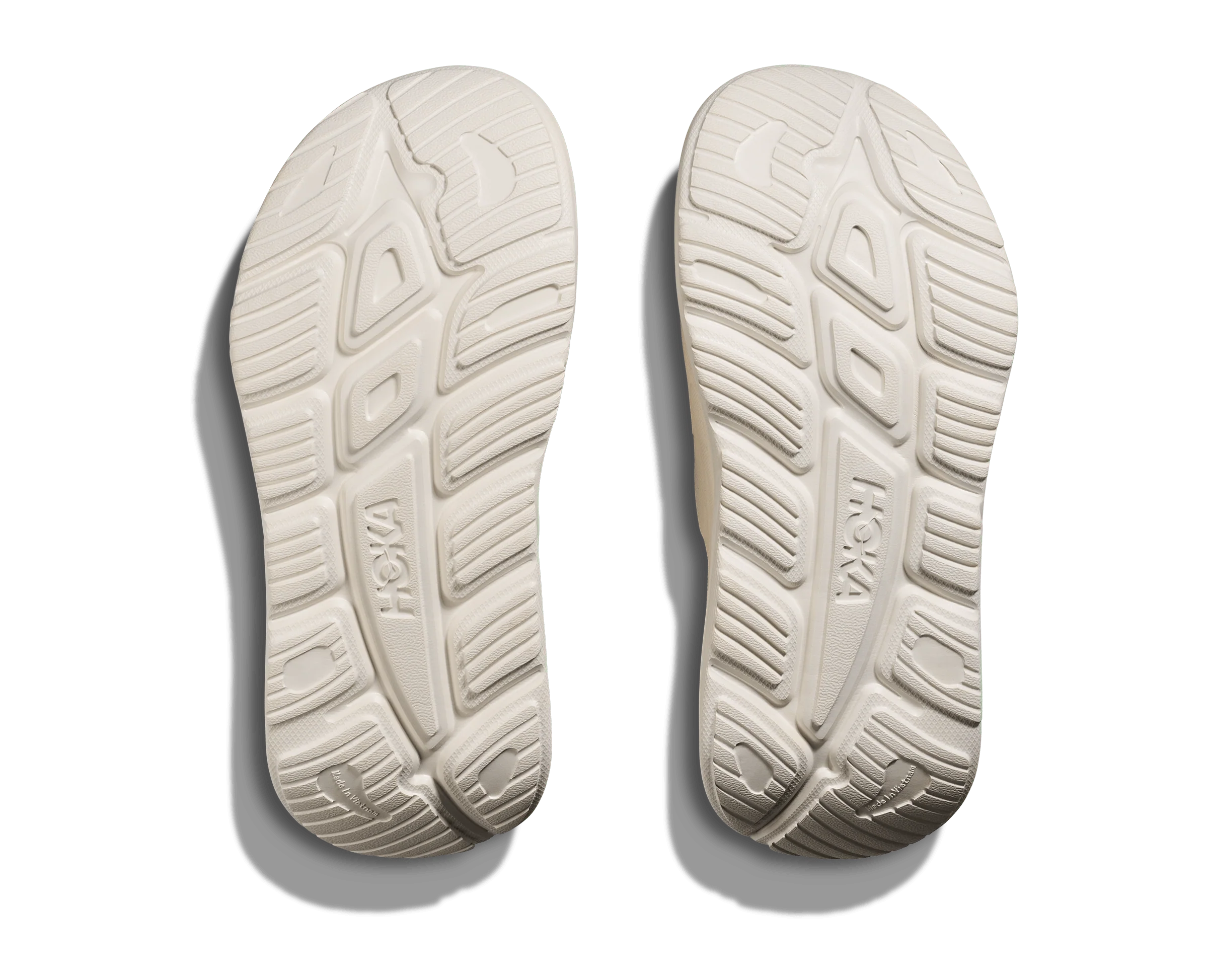 HOKA Unisex Ora Athletic Slide - Frost / Lava - Image 5