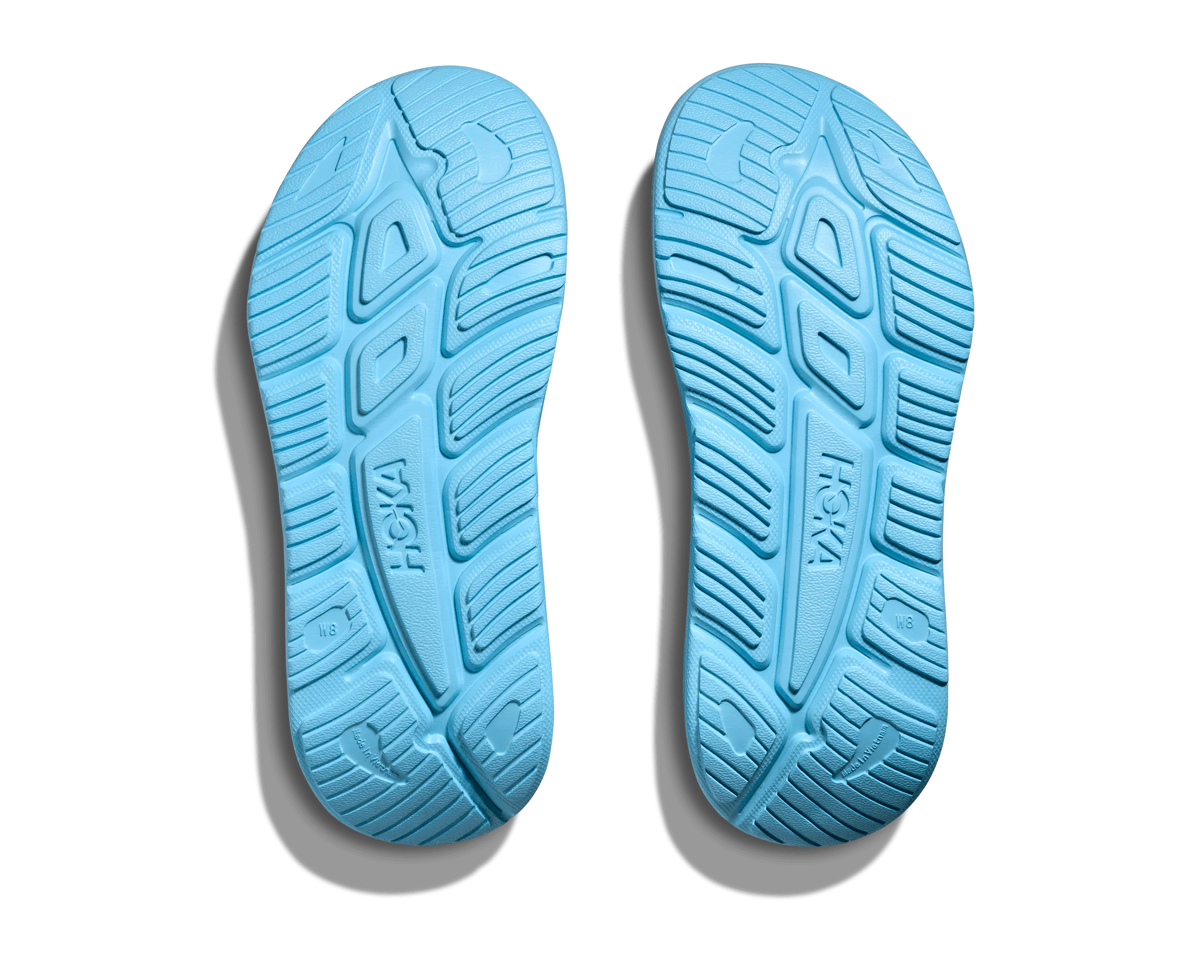 HOKA Unisex Ora Athletic Slide - Soaring Blue / Faded Navy - Image 4