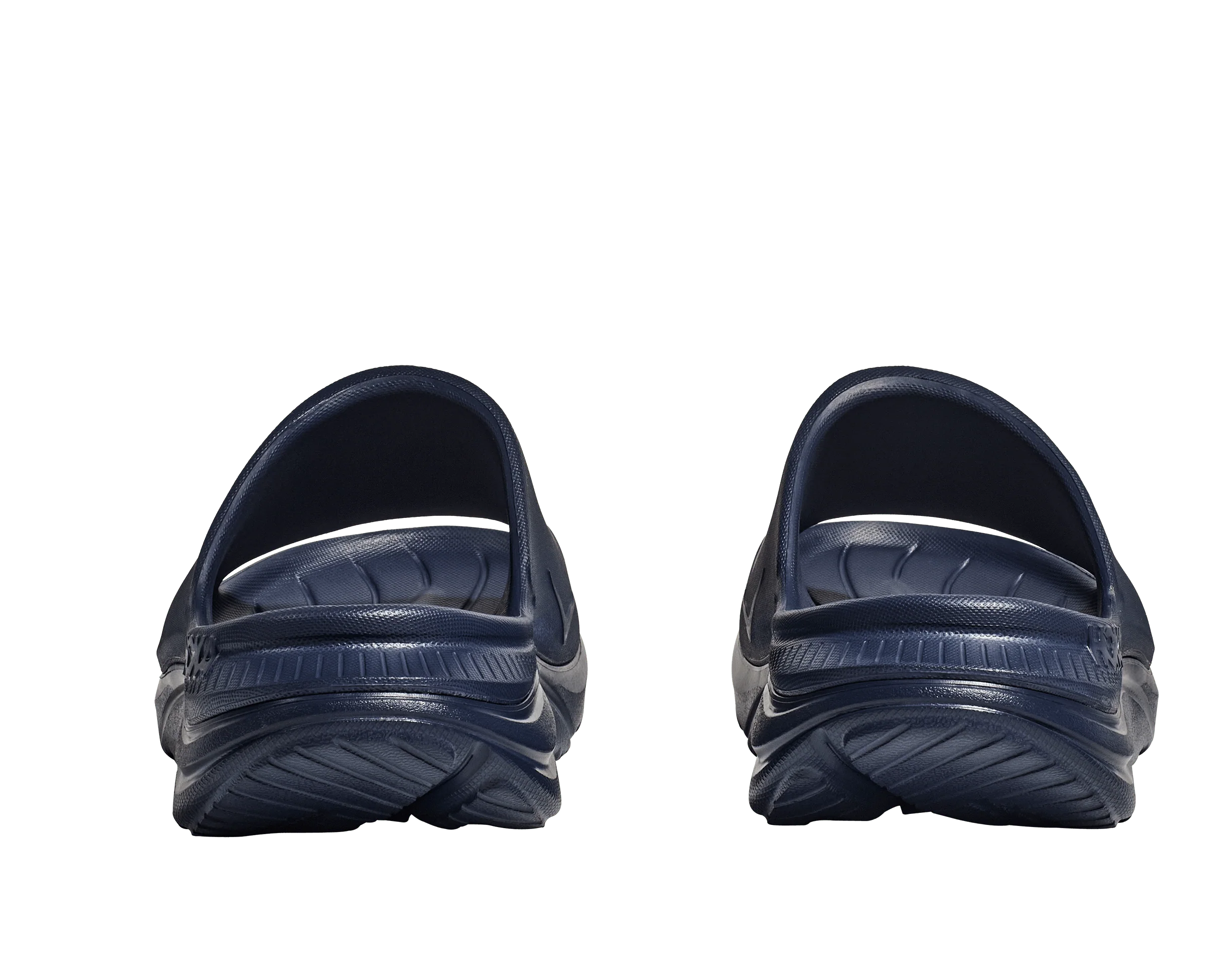 HOKA Unisex Ora Athletic Slide - Varsity Navy / White - Image 4