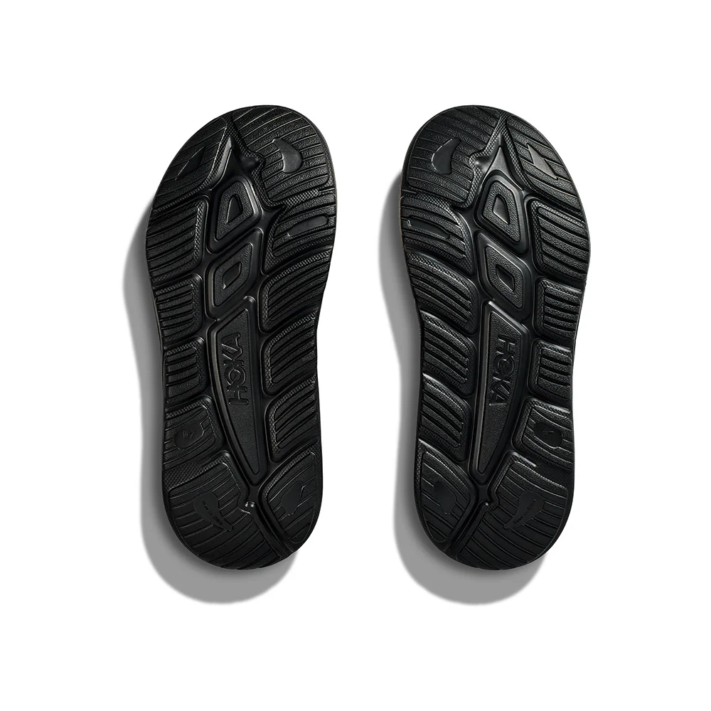 HOKA Unisex Ora Recovery Slide 3 - Black / Black - Image 4