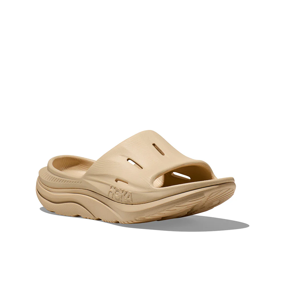 HOKA Unisex Ora Recovery Slide 3 - Shifting Sand / Shifting Sand - Image 2