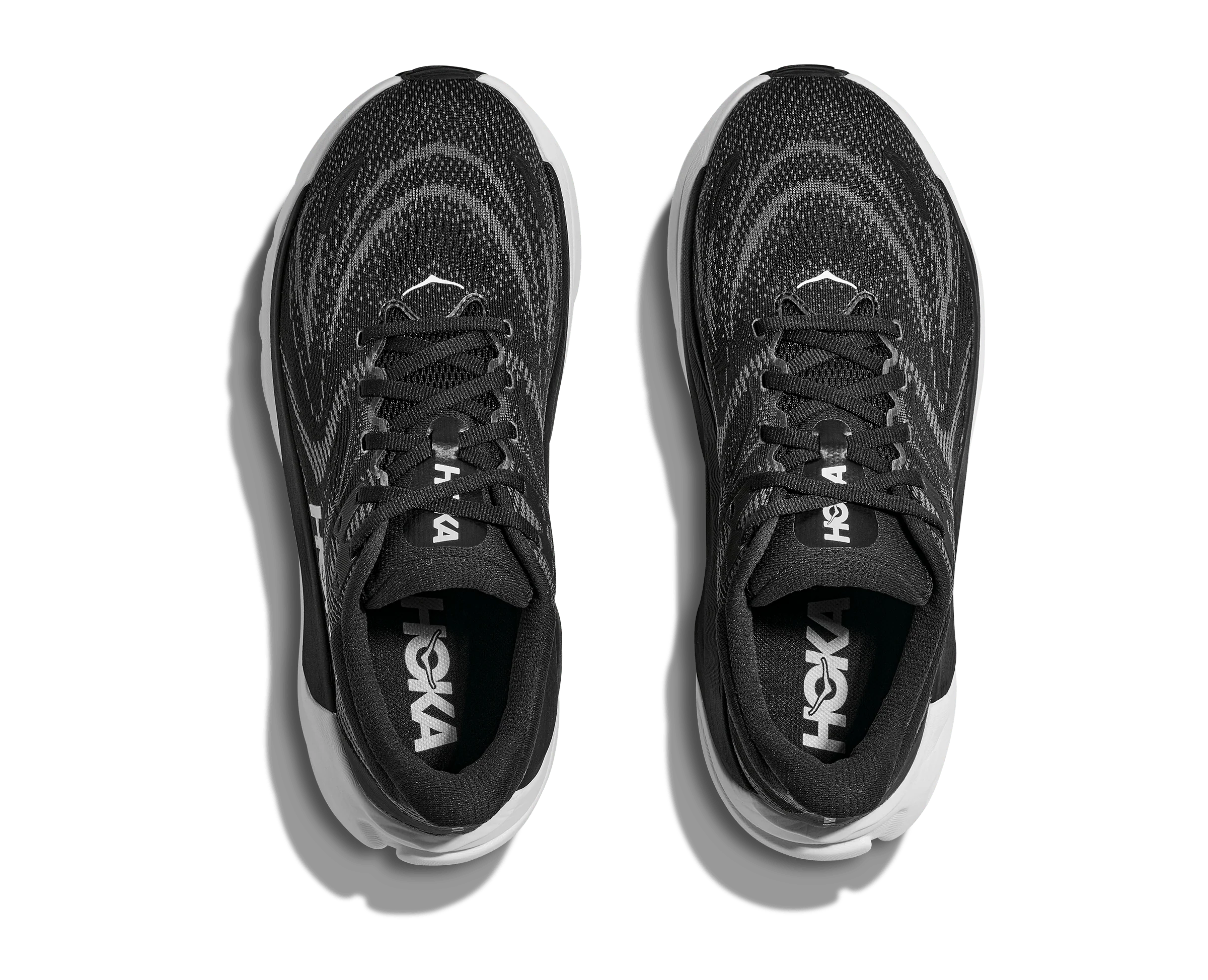HOKA Women Arahi 8 - Black / White - Image 4