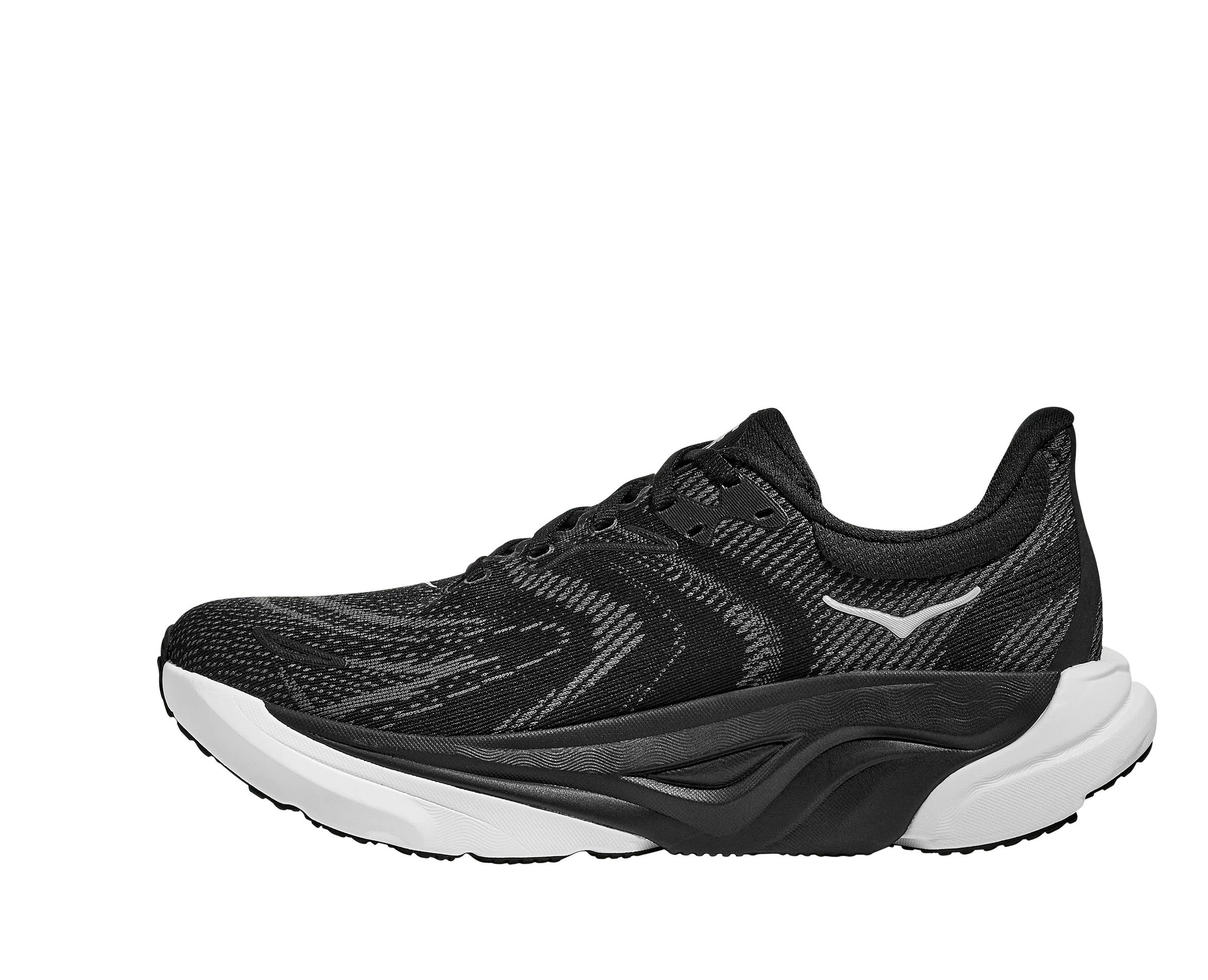 HOKA Women Arahi 8 - Black / White - Image 7