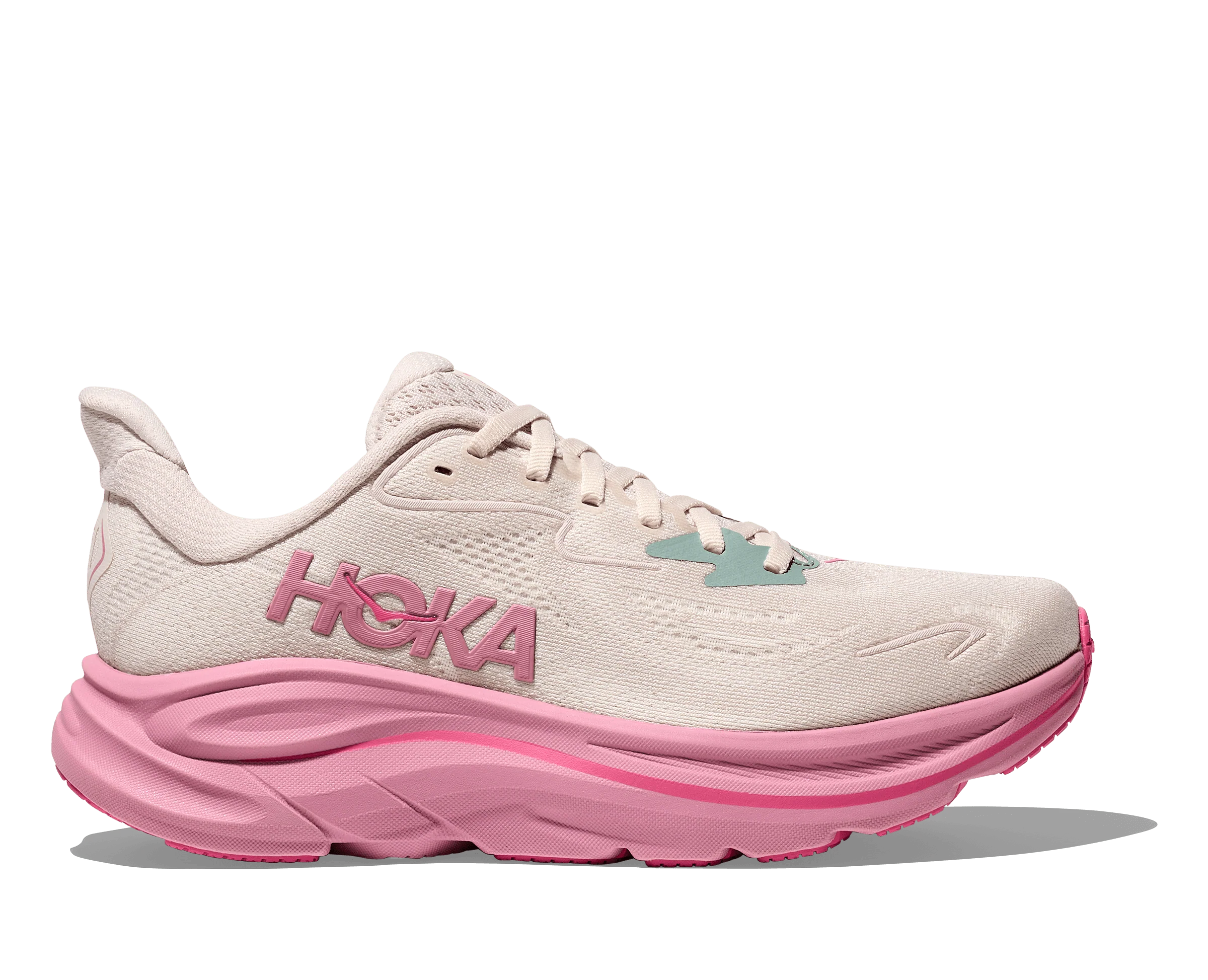 HOKA Women Clifton 10 - Rose Cream / Dried Rose - Image 3