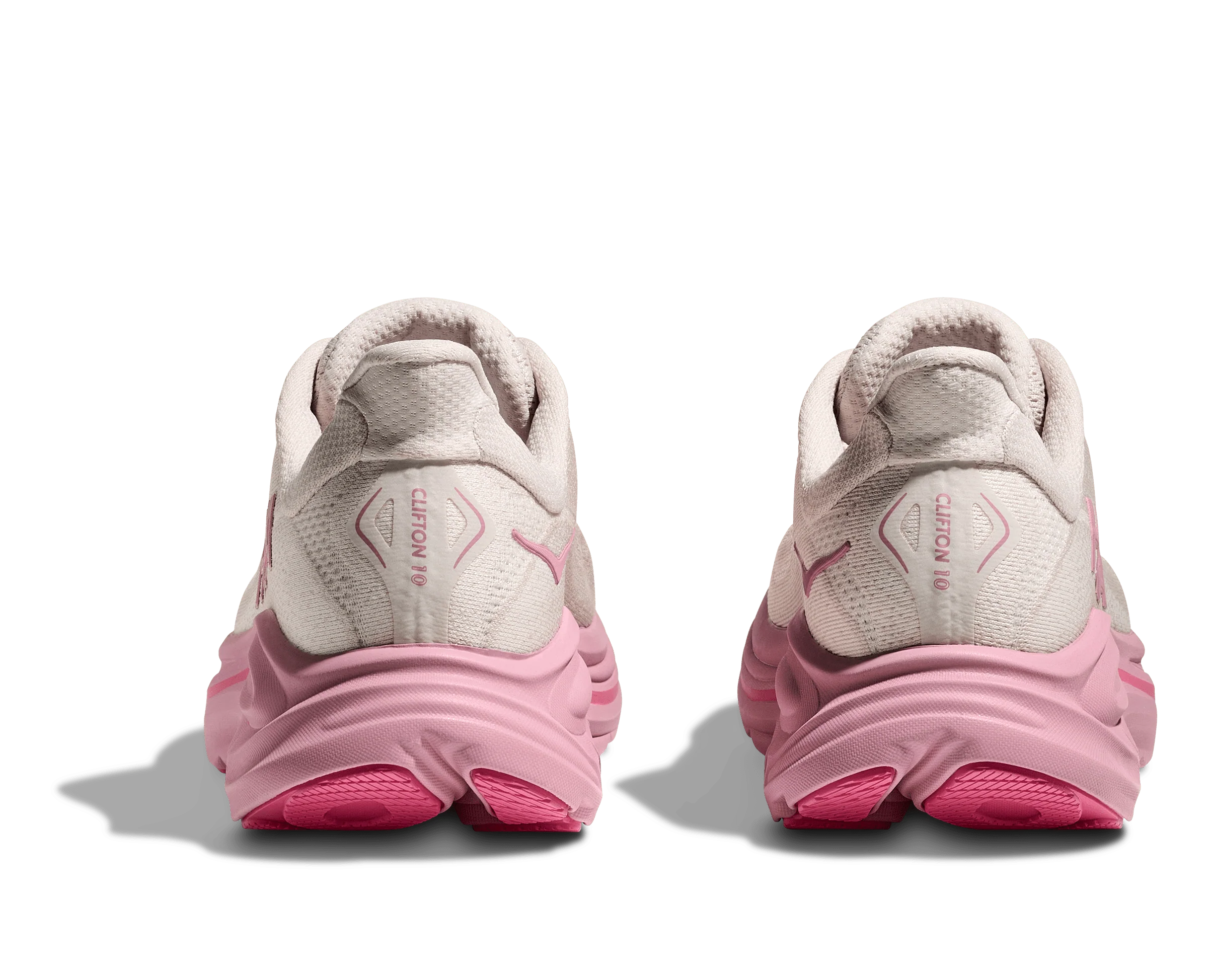 HOKA Women Clifton 10 - Rose Cream / Dried Rose - Image 5