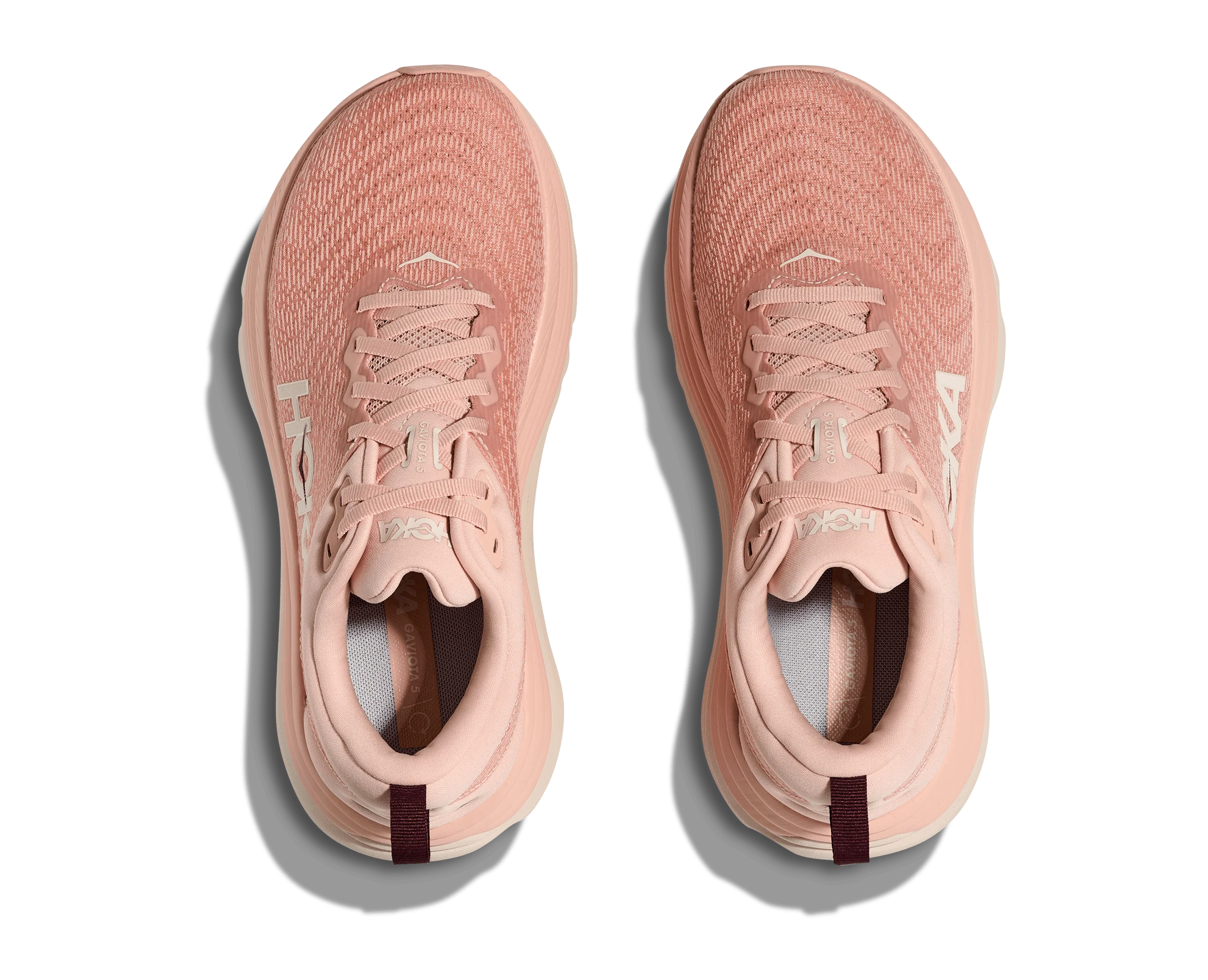HOKA Women Gaviota 5 - Rose Latte / Rose Cream - Image 4