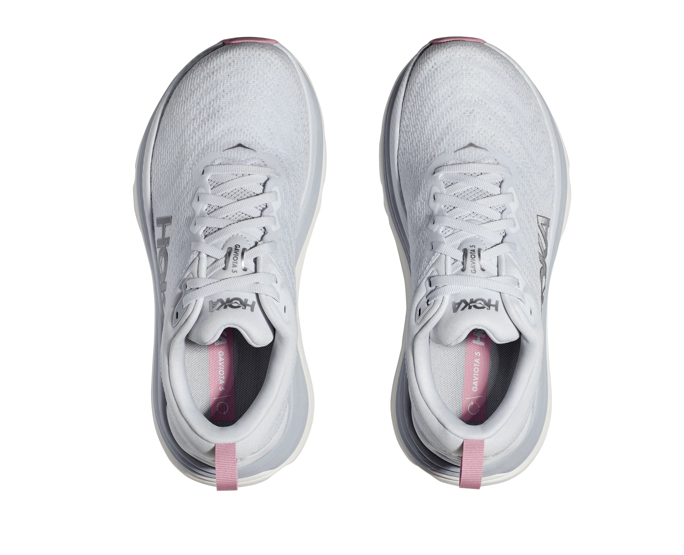 HOKA Women Gaviota 5 Wide - Sea Ice / Pink Twilight - Image 3