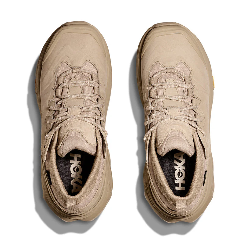 HOKA Women Kaha 3 Low GTX - Raw Linen / Oat Milk - Image 3