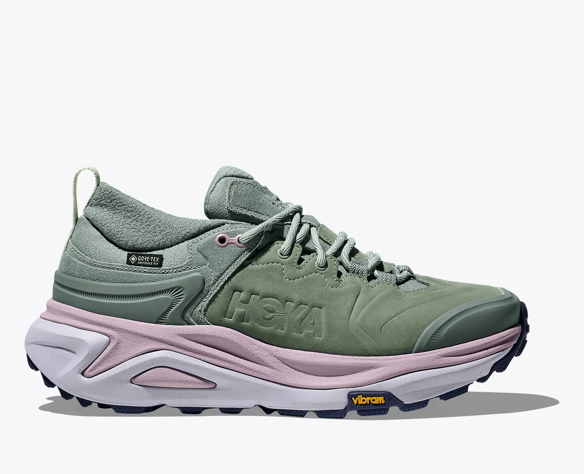 HOKA Women Kaha 3 Low GTX - Rosemary / Ambient Blue - Image 6