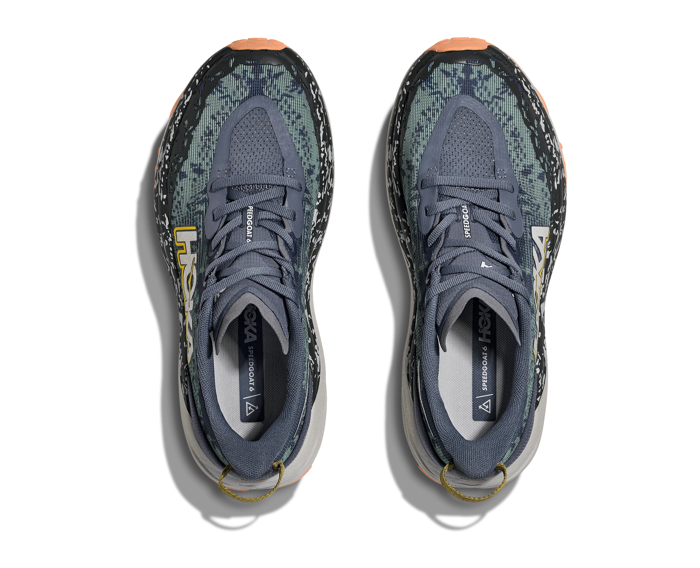 HOKA Women Speedgoat 6 Wide - Grey Skies / Cosmic Grey - Image 3