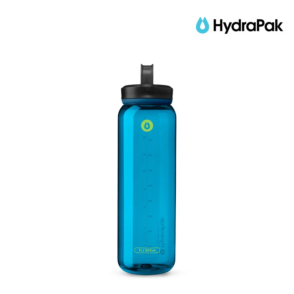 HydraPak Recon Clip & Carry 1L/32oz - Bay Blue