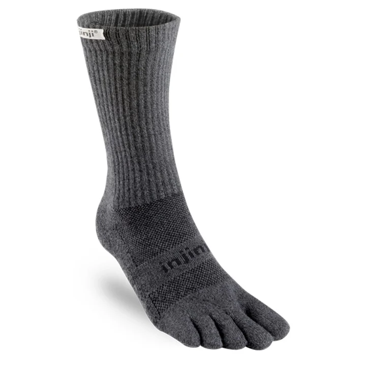 Injinji Trail Midweight Crew Coolmax - Granite - Image 2