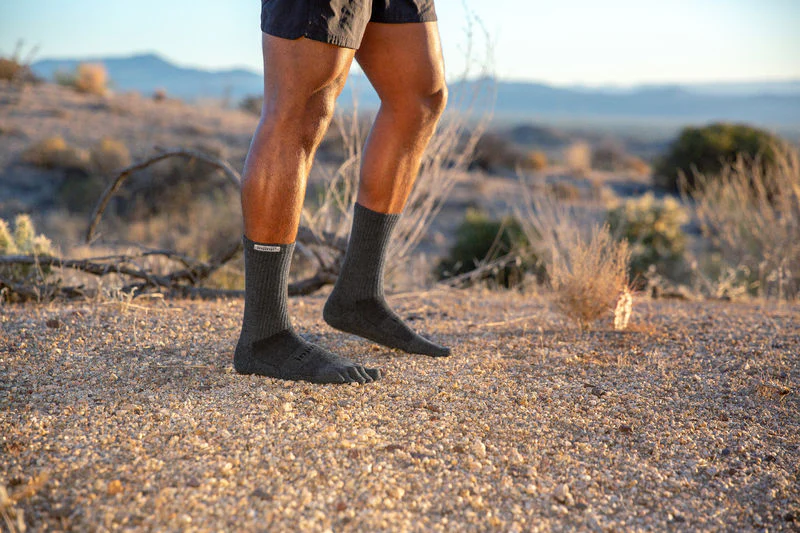 Injinji Trail Midweight Crew Coolmax - Granite - Image 3