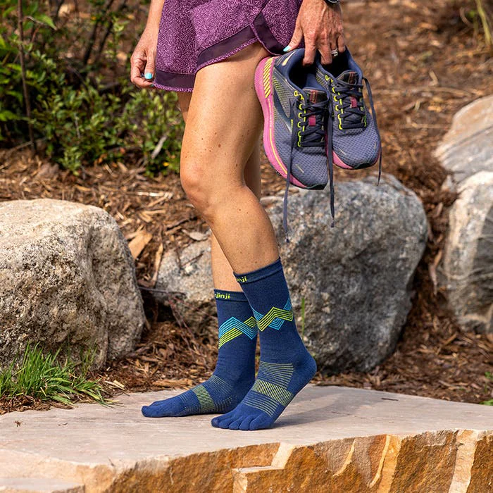 Injinji Run Lightweight Crew Coolmax - Glow - Image 2