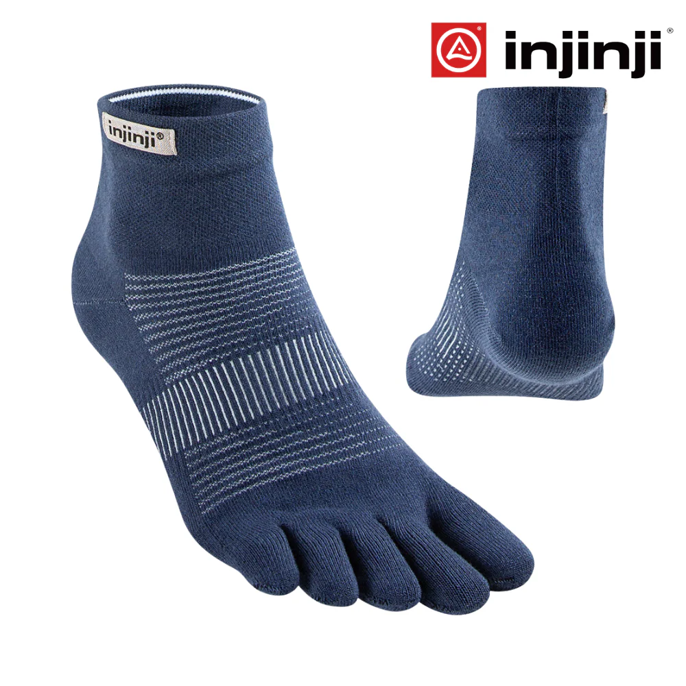 Injinji Run Lightweight Mini-Crew Coolmax - Navy