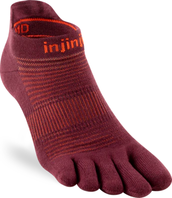 Injinji Run Lightweight No-Show Coolmax - Mahogany - Image 5