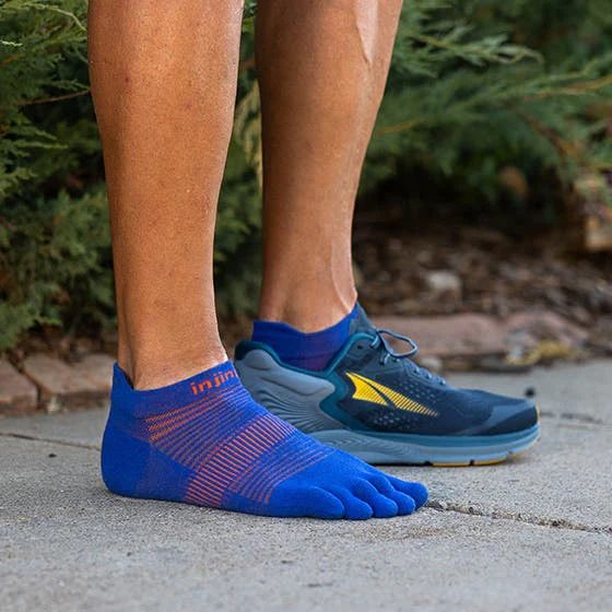 Injinji Run Lightweight No-Show Coolmax - Sapphire - Image 2
