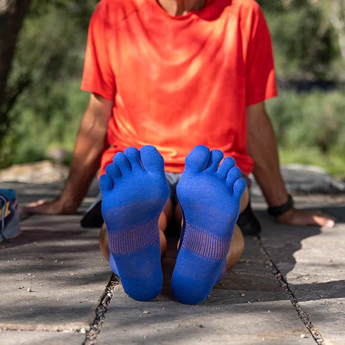 Injinji Run Lightweight No-Show Coolmax - Sapphire - Image 4