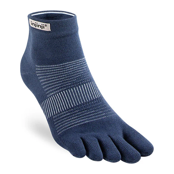 Injinji Run Original Weight Mini-Crew Coolmax - Navy - Image 2