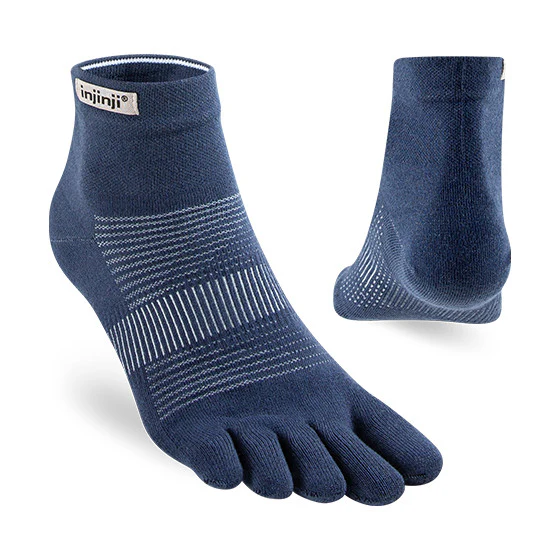 Injinji Run Original Weight Mini-Crew Coolmax - Navy - Image 3