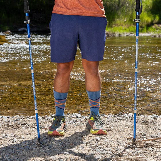 Injinji Trail Midweight Crew Coolmax - Lake - Image 4