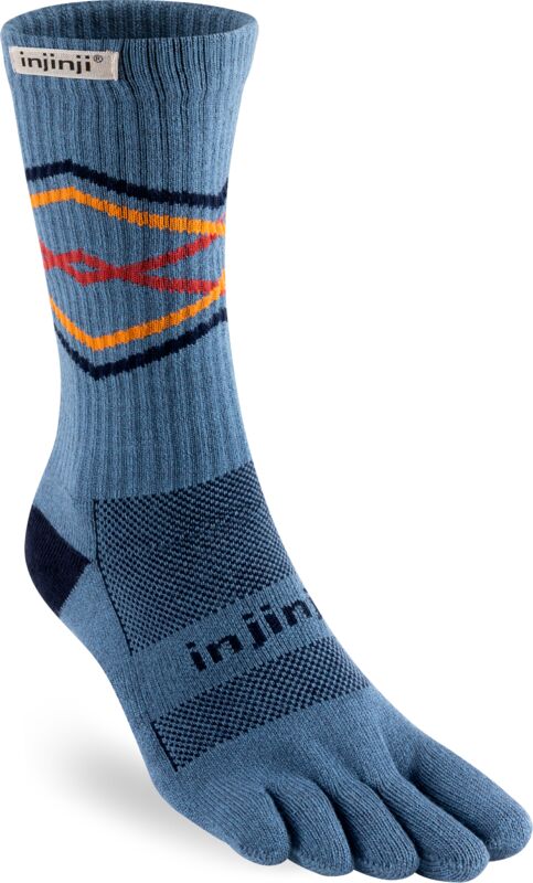 Injinji Trail Midweight Crew Coolmax - Lake - Image 6