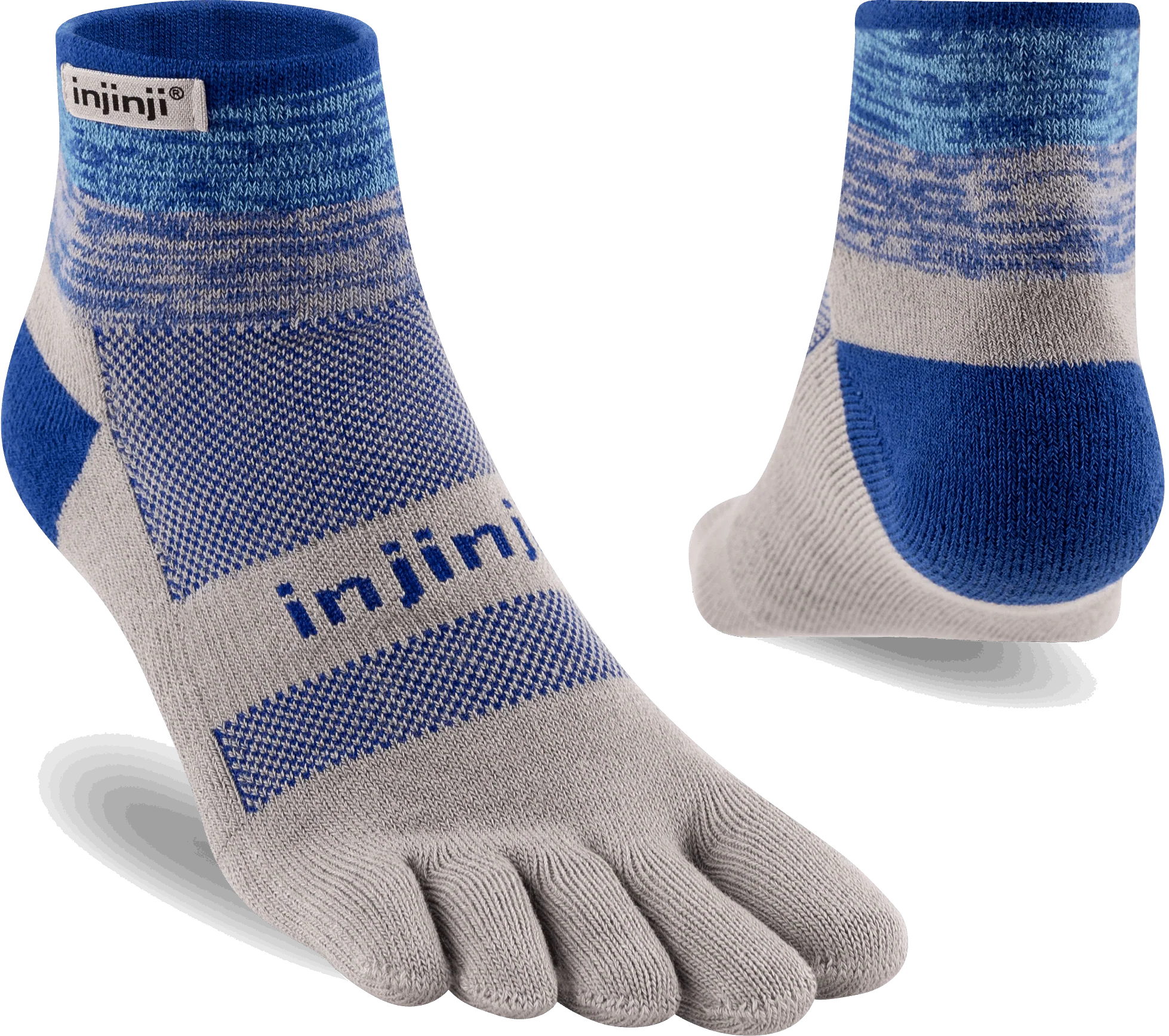 Injinji Trail Midweight Mini-Crew Coolmax - Neptune - Image 3