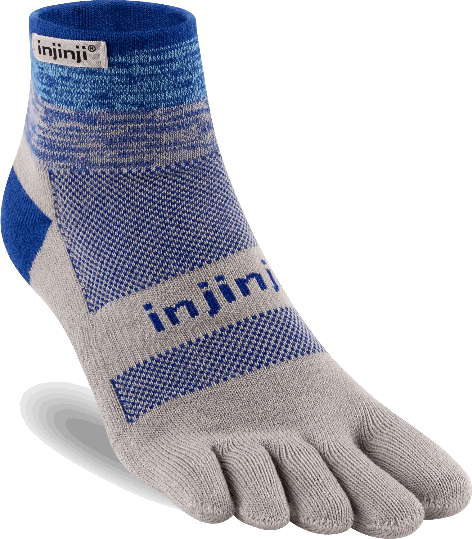 Injinji Trail Midweight Mini-Crew Coolmax - Neptune - Image 4