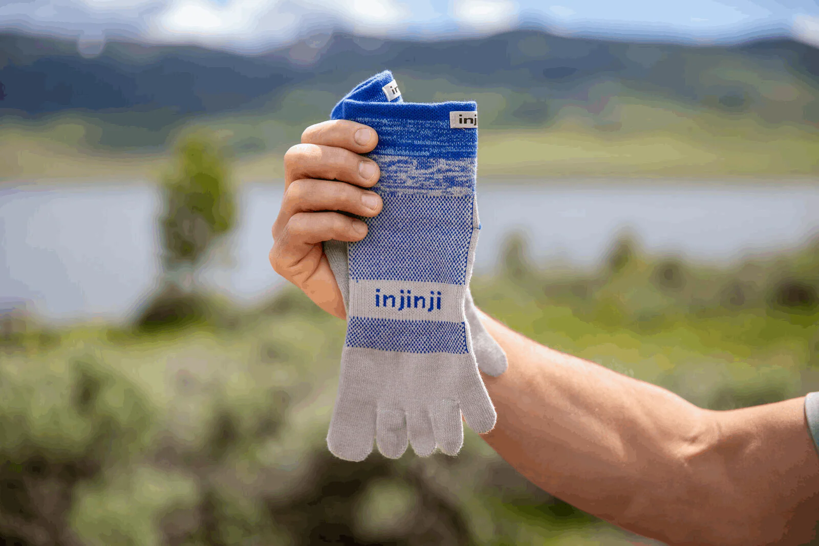 Injinji Trail Midweight Mini-Crew Coolmax - Neptune - Image 6