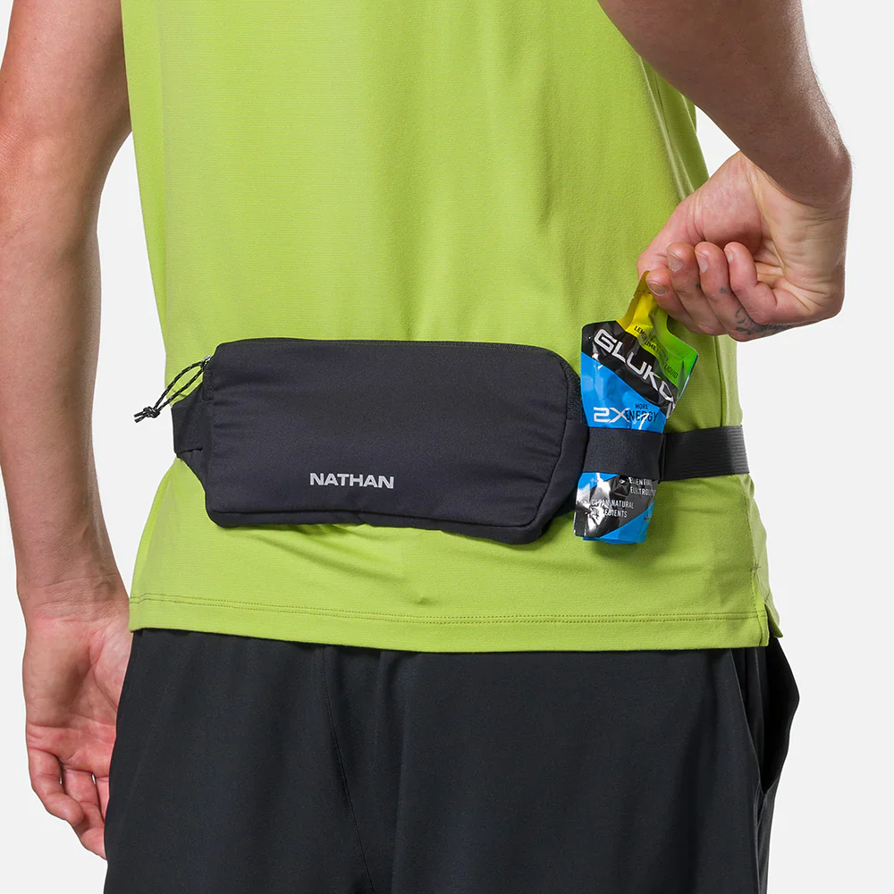 Nathan Sports Marathon Pack 3.0 Waist Pack - Black / Reflective Silver - Image 2