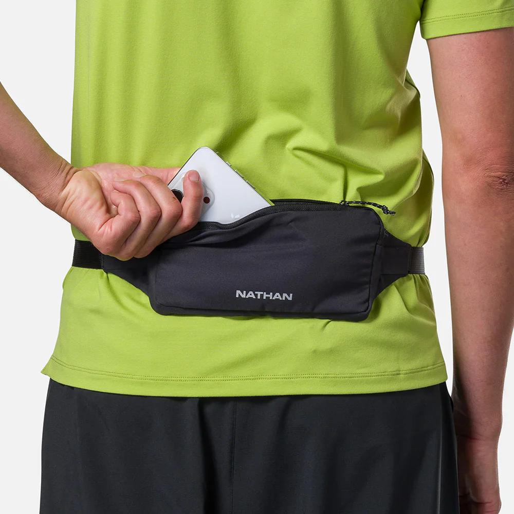 Nathan Sports Marathon Pack 3.0 Waist Pack - Black / Reflective Silver - Image 4