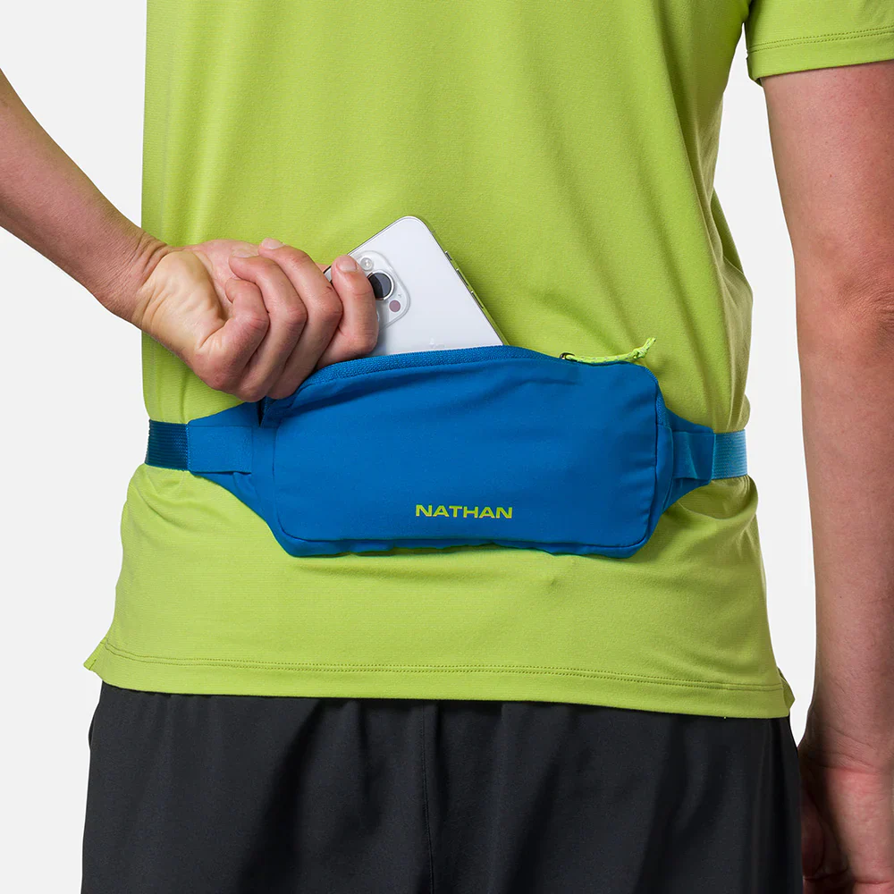Nathan Sports Marathon Pack 3.0 Waist Pack - Deep Blue / Finish Lime - Image 3