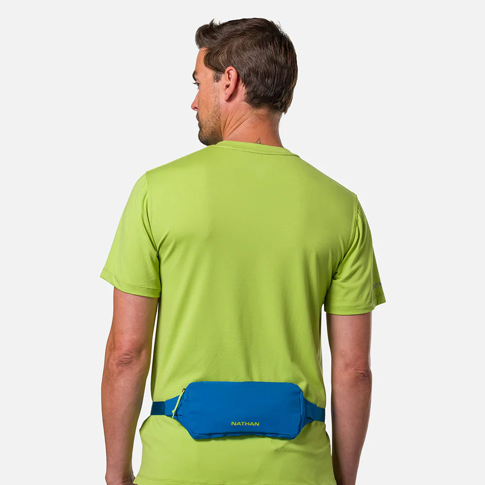 Nathan Sports Marathon Pack 3.0 Waist Pack - Deep Blue / Finish Lime - Image 4