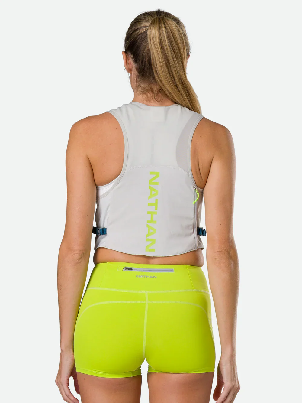 Nathan Sports Pinnacle Featherlite 1.5L Hydration Vest - Vapor Grey - Image 10