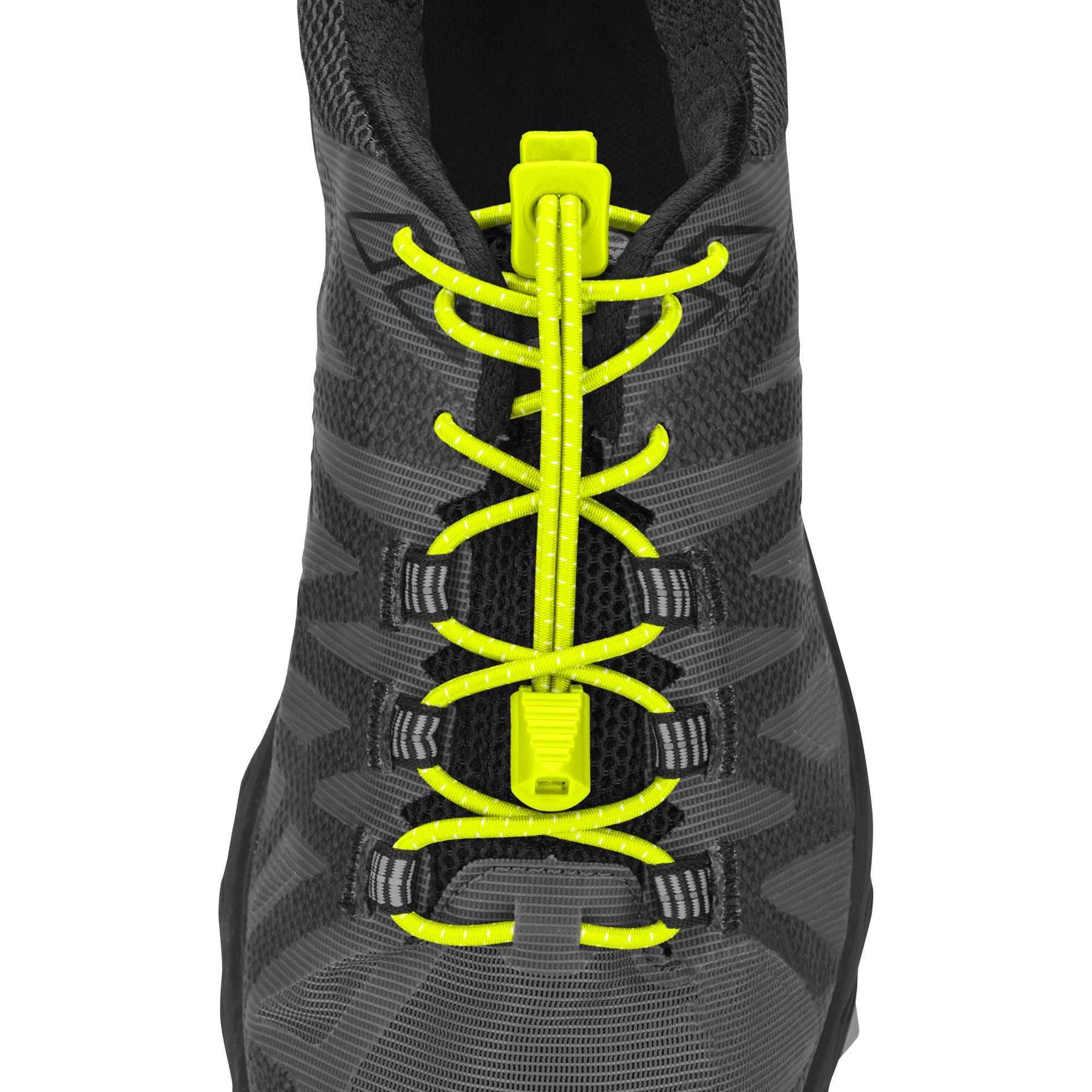 Nathan Sports Run Laces - Safety Yellow - Image 2