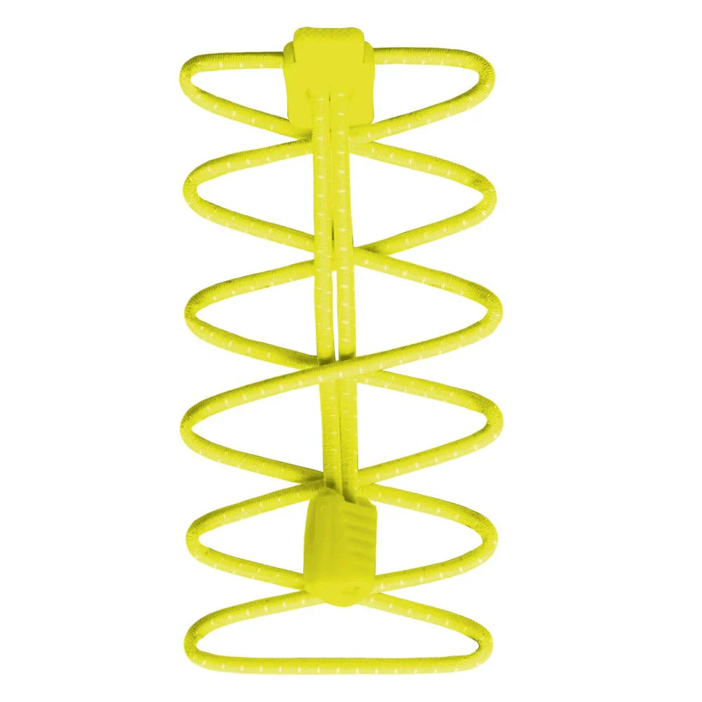Nathan Sports Run Laces - Safety Yellow - Image 3
