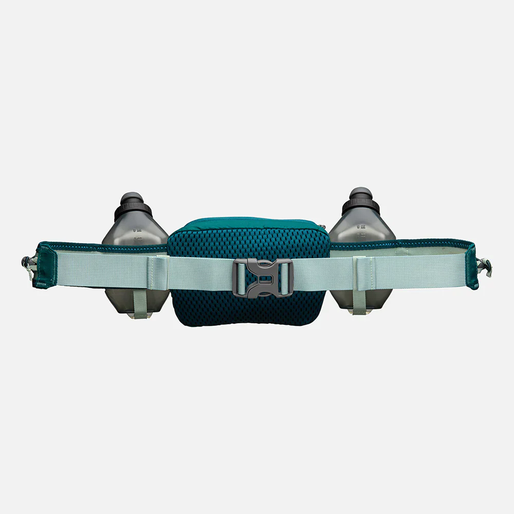 Nathan Sports Trail Mix Plus 3.0 Hydration Belt - Deep Teal / Finish Lime - Image 7