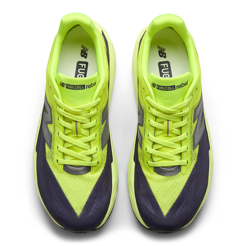 New Balance Men FuelCell Rebel v5 - Alkaline Green / Boysenberry - Image 3