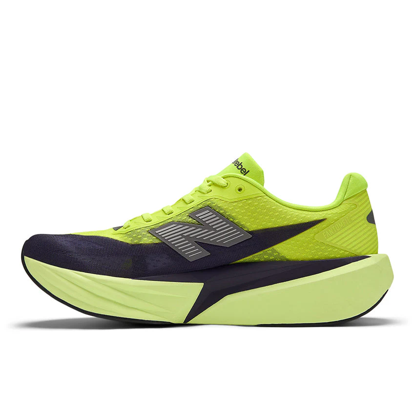 New Balance Men FuelCell Rebel v5 - Alkaline Green / Boysenberry - Image 4