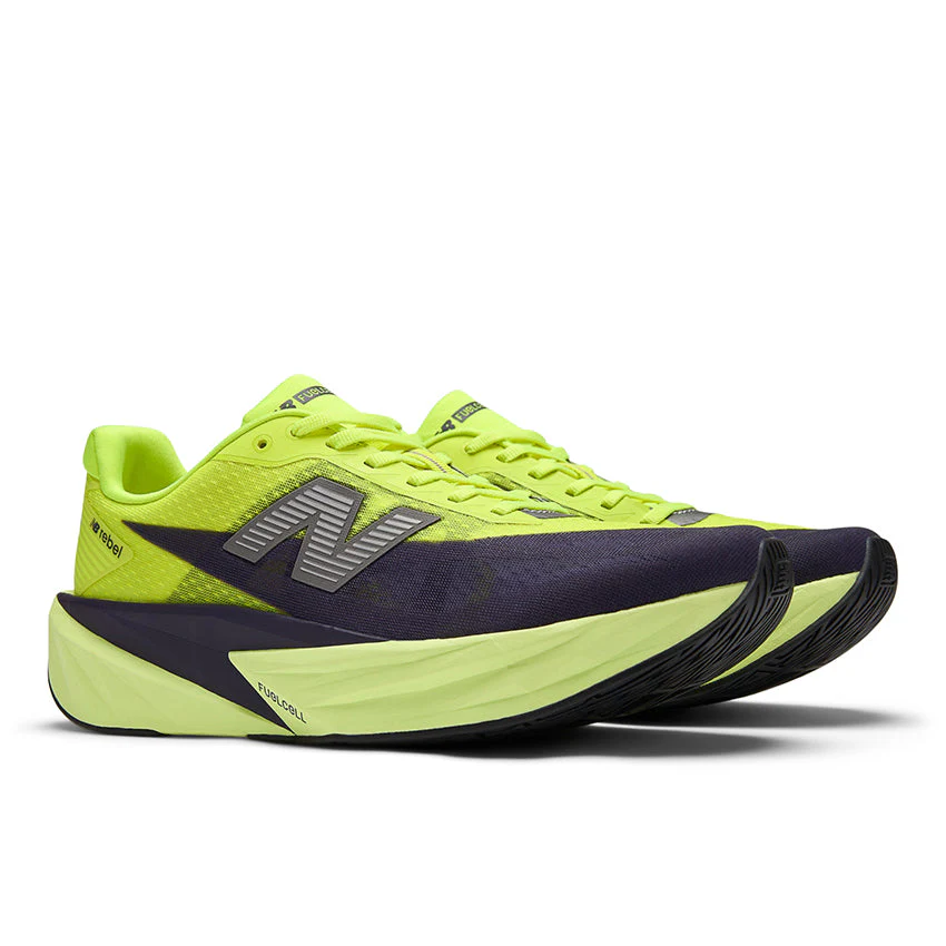 New Balance Men FuelCell Rebel v5 - Alkaline Green / Boysenberry - Image 5