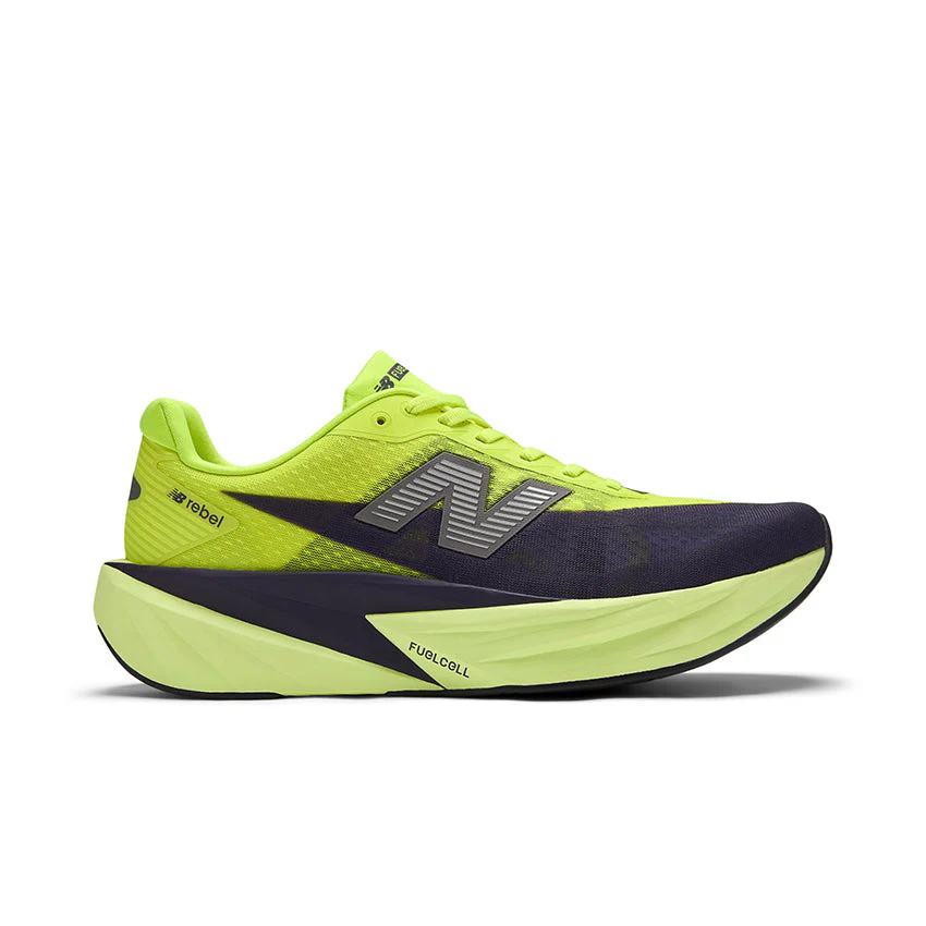 New Balance Men FuelCell Rebel v5 - Alkaline Green / Boysenberry - Image 8