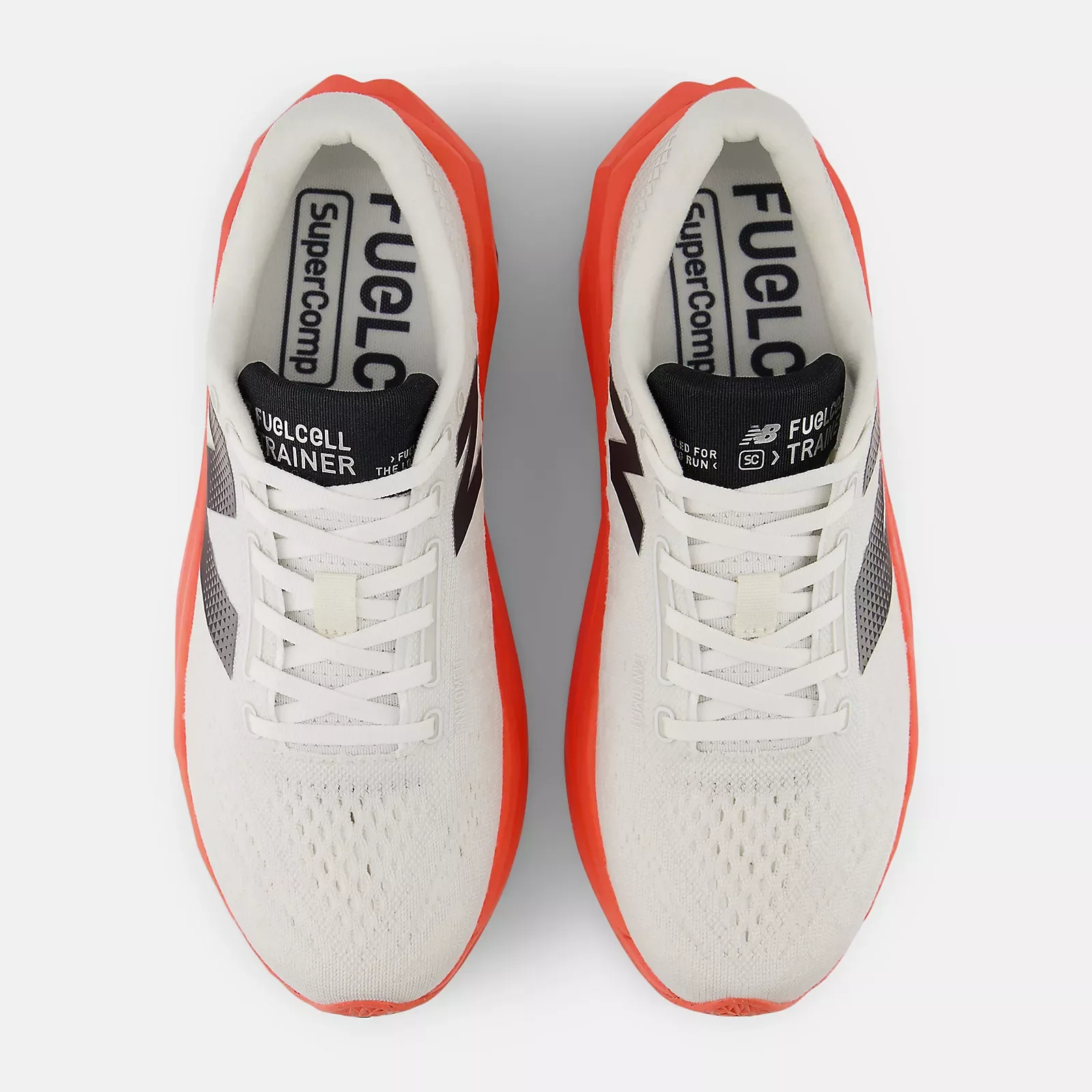 New Balance Men FuelCell SuperComp Trainer V3 - Urgent Red / Sea Salt - Image 3